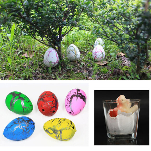 5PCS Medium Funny Magic Growing Hatching Dinosaur Eggs Christmas Child Gifts