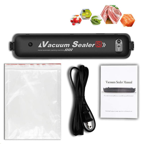 2 in 1 Vacuum Food Sealer Automatic Manual Vacuum Sealer Dry Wet Pack Machine 220V W/ 15Pcs Bags