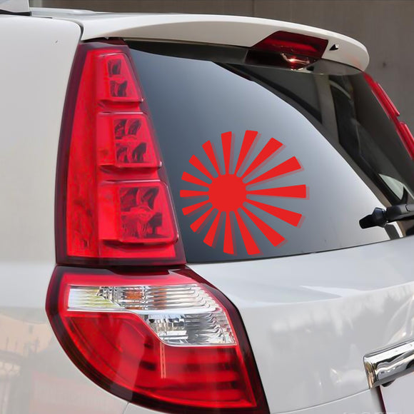 Sun Car Stickers Vinyl Decal Auto Body Truck Tailgate Window Door Universal