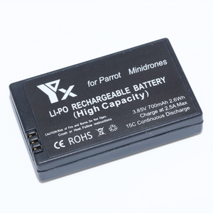 YX 3.7V 700mah Lipo Battery for Parrot Mini Drones Mambo Swing