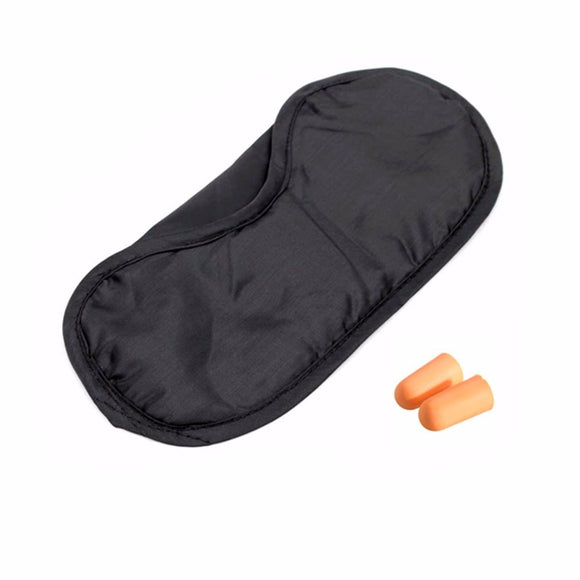 Eye Mask Ear Plugs Car Plane Sleep Travel Essential Multifunction Patch Earplug