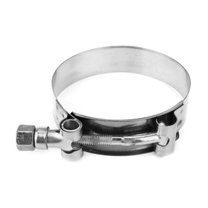 72-80mm Stainless Steel T Bolt Hose Clamp Heavy Duty Pipe Clip for 3 Inch Hose
