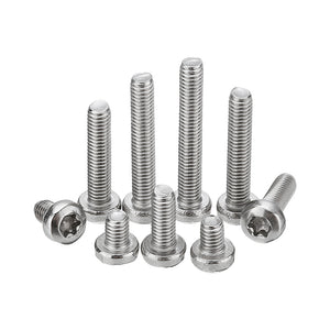 Suleve M3ST1 50Pcs M3 Insert Torx Screw Stainless Steel for Replaces Carbide Inserts CNC Lathe Tool