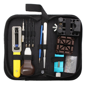 20Pcs Watch Tool Set With Black Carrying Case