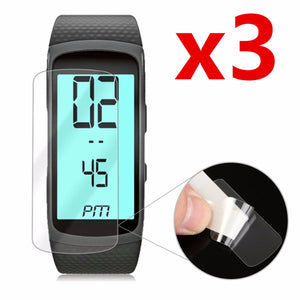 3 x Anti Scratch Clear Screen Protector Film Shield Guard For Samsung Gear Fit 2