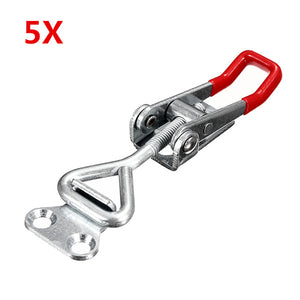 5Pcs Adjustable Toggle Clamp 100KG/220lbs Quick Holding Capacity Latch Hand Tool