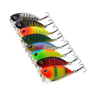 ZANLURE 10pcs/set 5.5cm 6g VIB Minnow Fishing Crankbait Fishing Lure Artificial Hard Baits