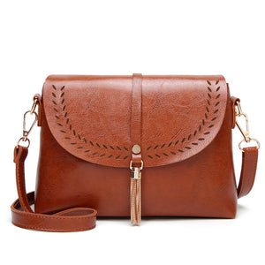 Summer Retro Style Tassel Shoulder Bag Crossbody Bag