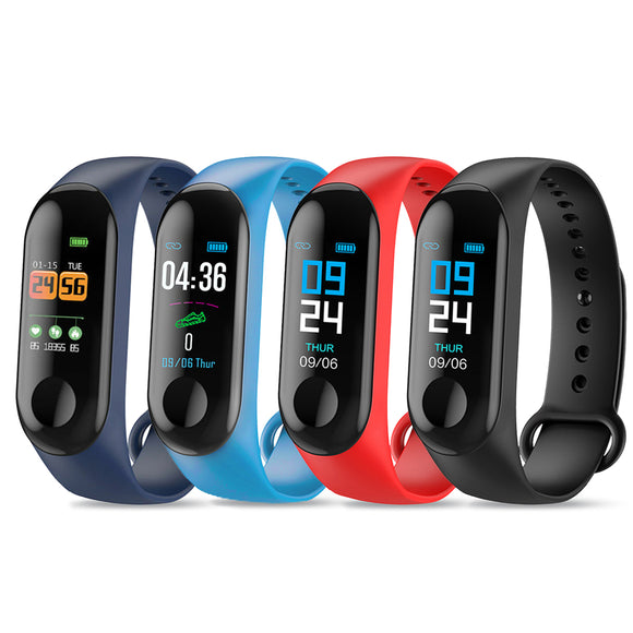 Bakeey Replacement Silicone Watch Band Strap for Xiaomi Mi Band 3 Bakeey M3 Smart Watch Band