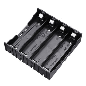 5pcs 4 Slots 18650 Battery Holder Plastic Case Storage Box for 4*3.7V 18650 Lithium Battery with 8Pin