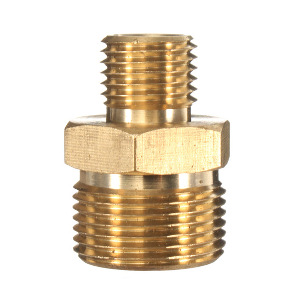 M22 Male to 1/4 Male Adapter Brass Pressure Washer Hose Quick Connect Coupling Fitting for Karcher