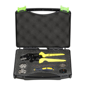 Paron JX-D5 Multifunctional Ratchet Crimping Tool Wire Strippers Terminals Pliers Kit