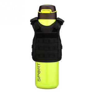 1Pcs Tactical Bottle Cover Mini Molle Vest Drink Bottle Protector Holster For Outdoor Sports