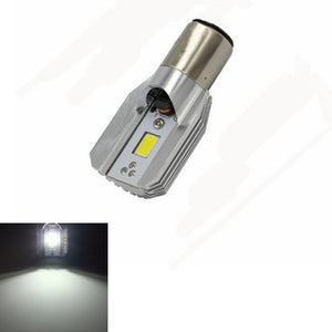 16W Motorcycle LED Headlight 12V 1050LM COB Hi/Lo Beam White Light