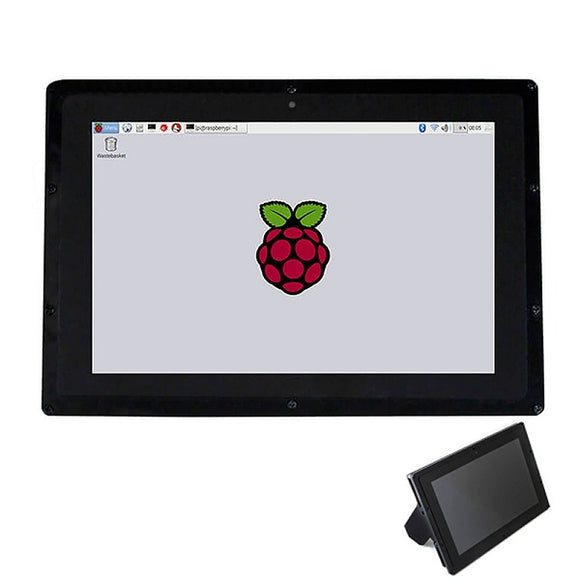 10.1 Inch Capacitive HD LCD IPS Touch Screen 1280x800 With Stander For Raspberry Pi Banana Pi