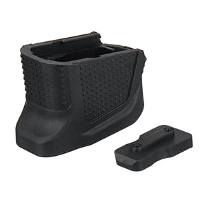 Replacement Enhanced Magazine Extension Base Plate Add with 2 Round For Glock 43 Tools Kit