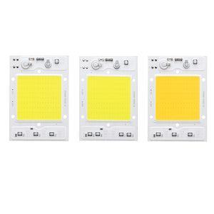 LUSTREON AC110V/220V 30W 40W 50W White/Warm White COB LED Chip 100lm/w for DIY Flood Light