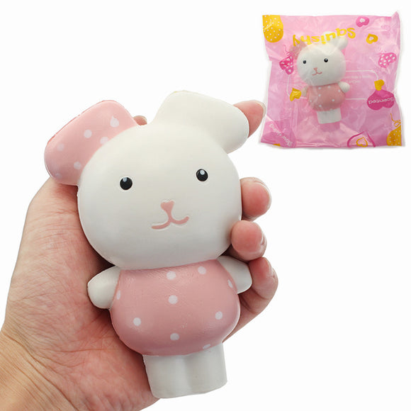 Squishy Rabbit Bunny 12cm Sweet Soft Slow Rising Collection Gift Decor Toy