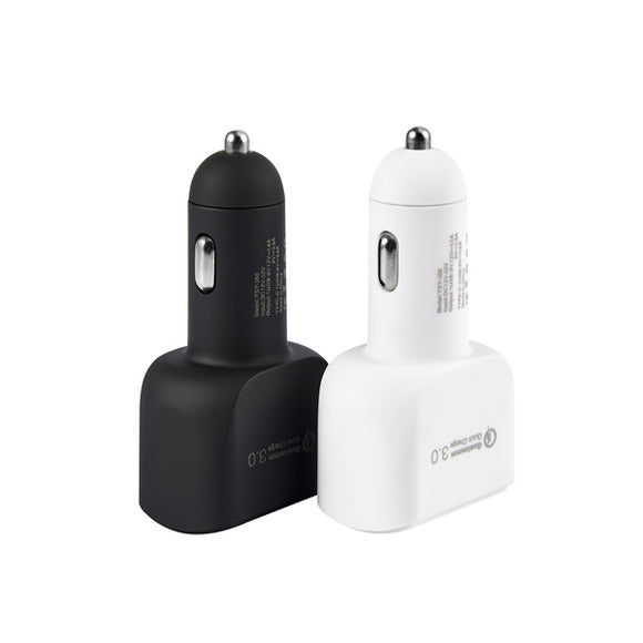 Bakeey QC3.0 Type-C Fast Car Charger with 3 USB Ports  For iPhoneX XR mi8 Pocophone f1 Oneplus 6t S9