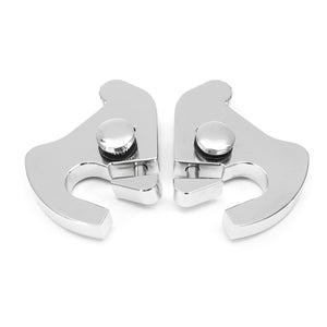 Bar Luggage Rack Docking Latch Clip Kit For Harley Electra Road Street Glide