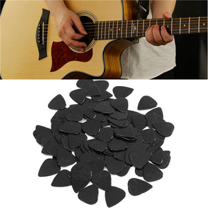 100 pcs 0.71mm Celluloid Guitar Picks For Acoustic Guitar Bass