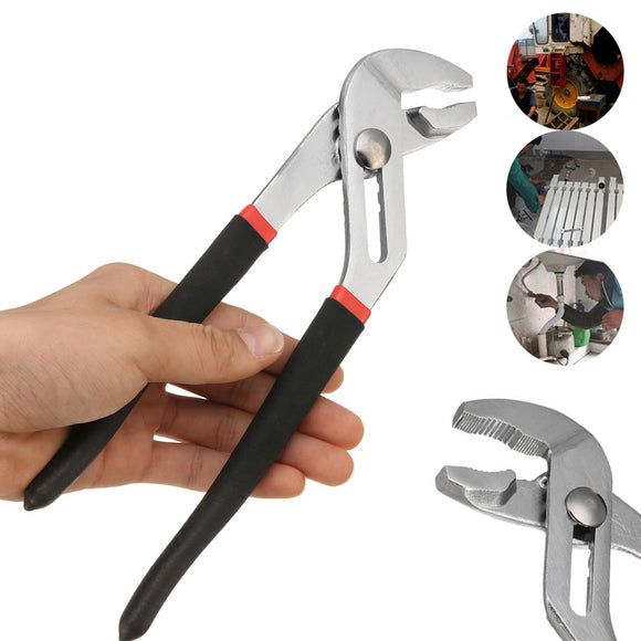 6/8/10/12 Inch Water Pump Pliers Plumbers Slim Jaw Pipe Wrench Grips Multifunction