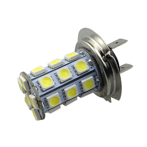 H7 5050 27SMD Car White LED Fog Light Daytime Running Light Bulb