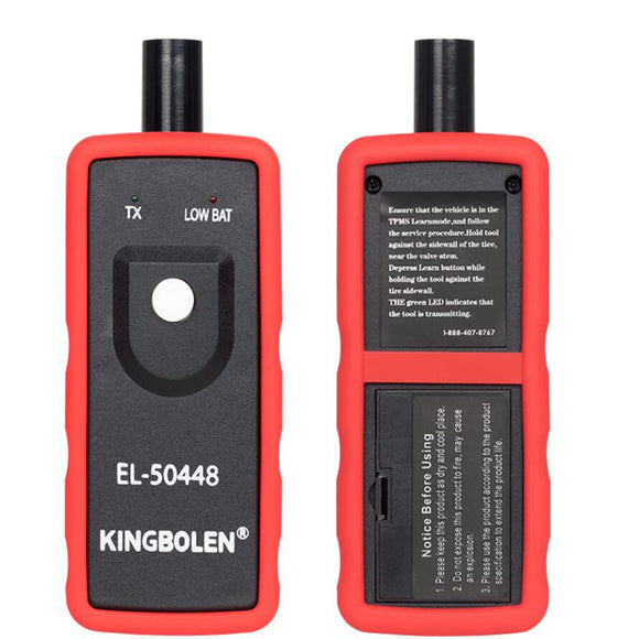 KINGBOLEN el-50448 Auto Tire Pressure Monitor System Without Battery Inside