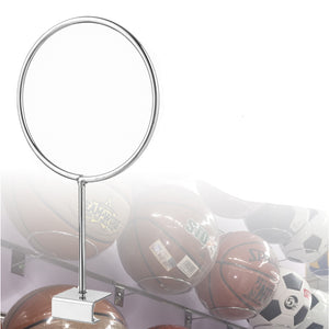 Basketball Rack Iron Wall Mount Soccer Storage Rack Football Stand Multifunction Ball Rack