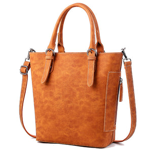 Women Vintage PU Crossbody Bags Shoulder Bags Handbags