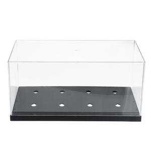 8 Holes Acrylic Turntable Cartridge Keeper Case Headshell Display Box Phonograph Needle Holder