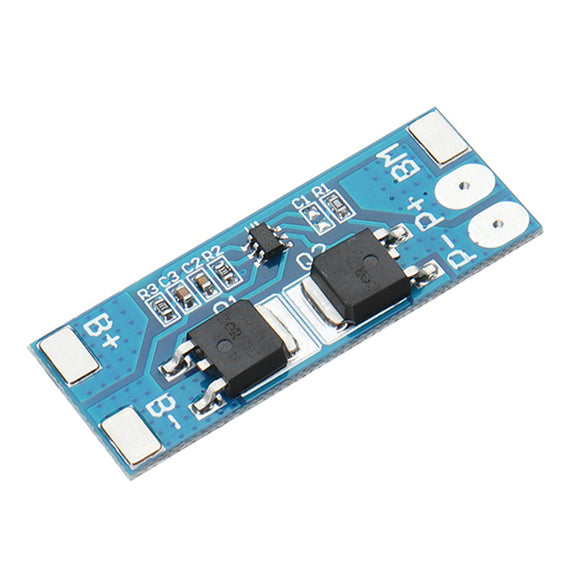 5pcs 2S 7.4V 8A Peak Current 15A 18650 Lithium Battery Protection Board With Over-Charge Protection