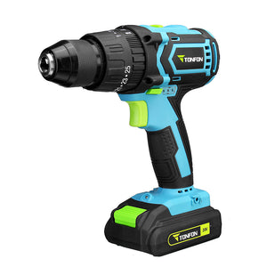 XIAOMI Tonfon 3 in 1 20V Rechargable Impact Drill Cordless Electric Screwdriver Drill with Bits