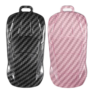 Carbon Fiber Car Key Case/bag Protector Cover Remote Control Bag for VW Golf Bora Jetta POLO Passat