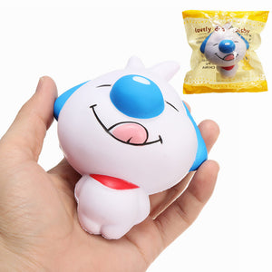 SquishyShop Big Nose Puppy Dog Squishy 11cm Slow Rising With Packaging Collection Gift Decor Toy