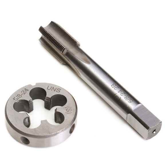 5/8-24 UNEF Right Hand Tap with Round Die