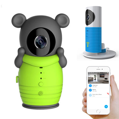 Clever Dog DOG-2W Smart Camera WiFi Wireless Baby Monitor Intelligent Alerts Night Vision IP Camera