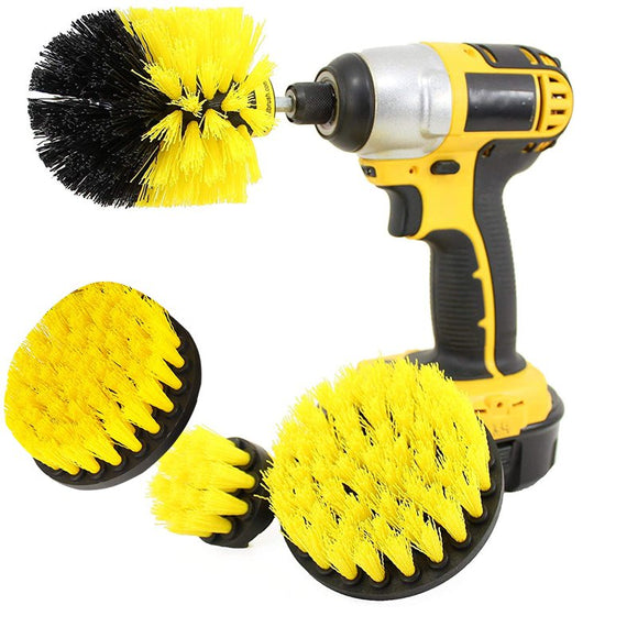 4pcs 2/3.5/4/5 Inch Electric Drill Brush Cleaning Brush Tool