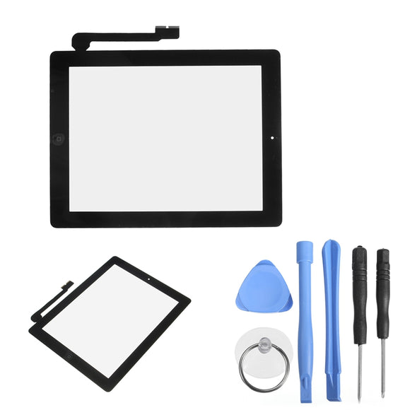 LCD Display Touch Screen With Home Button & Repair Tools For iPad 3