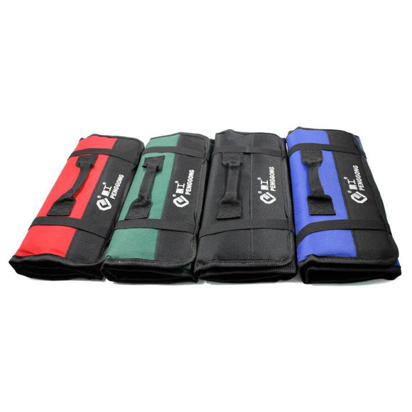 Multi-function Waterproof Oxford Carrying Handles Folding Roll Bags Portable Toolkit Storage Tool Bag