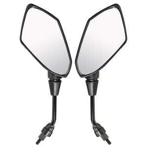 8mm 10mm Motorcycle Rear View Mirrors For Scooter E-Bike