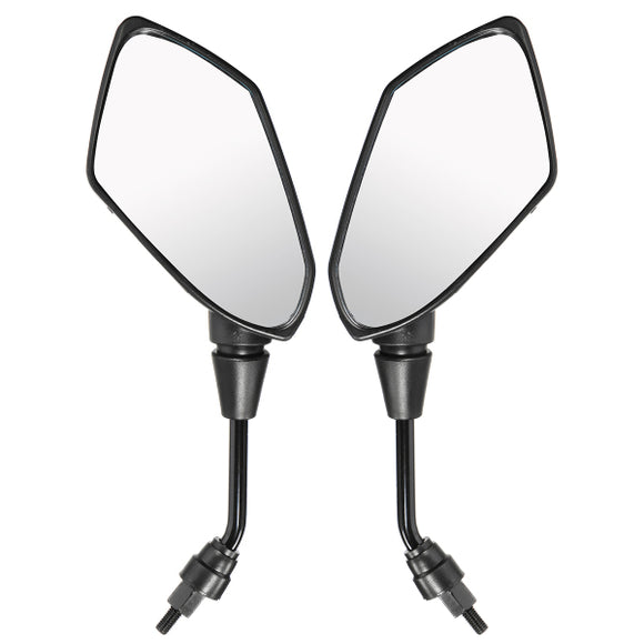 8mm 10mm Motorcycle Rear View Mirrors For Scooter E-Bike