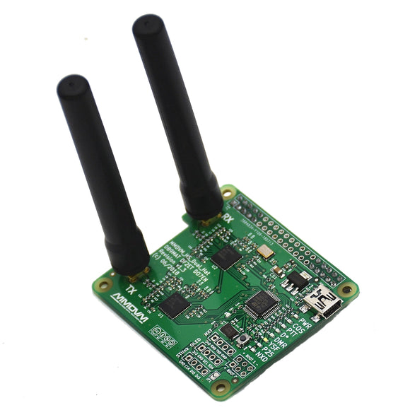 USB Communication Duplex MMDVM Hotspot Support P25 DMR YSF + 2PCS Antenna For Raspberry Pi