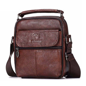 Men Genuine Leather Messenger Bag Hot Sale Fashion Crossbody Shoulder Bags