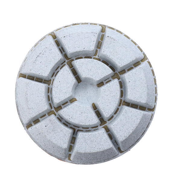 4 Inch/100mm Floor Diamond Polishing Pad Granite Marble Concrete Floor Polisher