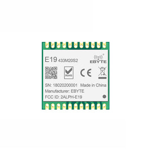 Cleqee-2 E19-433M20S2 Long Range SX1278 LoRa 20dMm SMD SPI Transceiver 433MHz RF Module