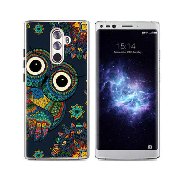 Cartoon Printing Pattern Anti-Scratch Soft TPU Back Case For DOOGEE MIX 2