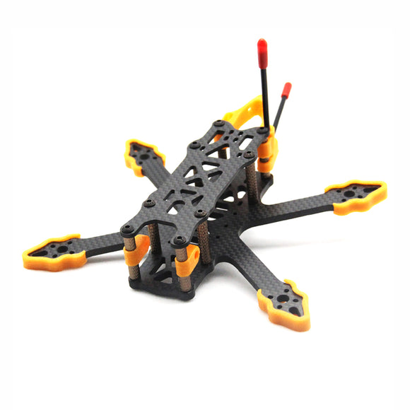 ZJWRC 140mm Wheelbase 3 Inch 4mm Arm Carbon Fiber FPV Racing Frame Kit for RC Drone