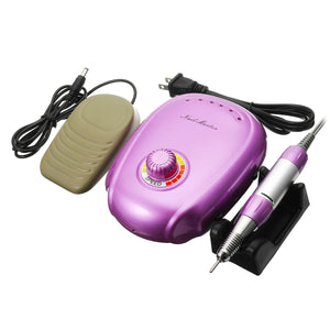 110V/220V 35000RPM Pro Electric Nail Drill File Machine Pen Manicure Pedicure Bits Tool