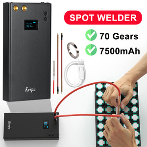 Mini Spot Welder Machine DIY Portable 70 Gears Welding Tool Power for 18650 Battery